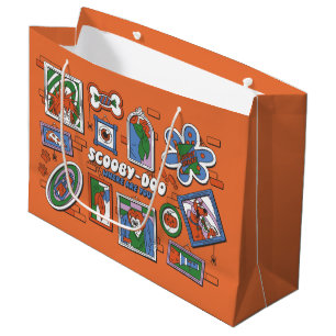 Scooby-Doo-Wand aus Halloween-Bilderrahmen Große Geschenktüte