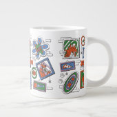 Scooby-Doo-Wand aus Halloween-Bilderrahmen Jumbo-Tasse (Rechts)