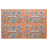 Scooby-Doo-Wand aus Halloween-Bilderrahmen Stoff (Fat Quarter (45,7 x 55,9 cm))