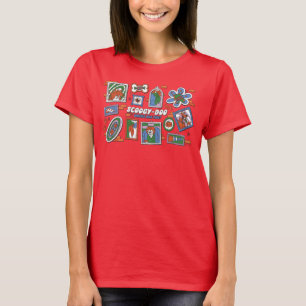 Scooby-Doo-Wand aus Halloween-Bilderrahmen T-Shirt
