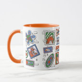 Scooby-Doo-Wand aus Halloween-Bilderrahmen Tasse (Links)