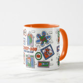 Scooby-Doo-Wand aus Halloween-Bilderrahmen Tasse (VorderseiteRechts)