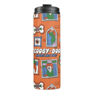 Scooby-Doo-Wand aus Halloween-Bilderrahmen Thermosbecher