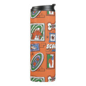 Scooby-Doo-Wand aus Halloween-Bilderrahmen Thermosbecher (Nach links gedreht)
