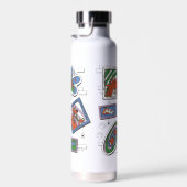 Scooby-Doo-Wand aus Halloween-Bilderrahmen Trinkflasche (Rechts)