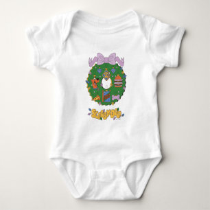 Scooby-Doo Weihnachts Snack Kranz Grafik Baby Strampler