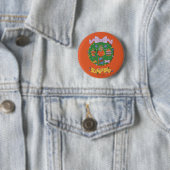 Scooby-Doo-Weihnachts-Snack-Kranz-Grafik Button (Beispiel)