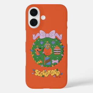 Scooby-Doo-Weihnachts-Snack-Kranz Grafik iPhone 16 Hülle