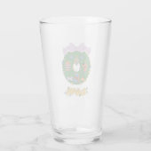Scooby-Doo-Weihnachts Snack-Kranz Grafik Glas (Rückseite)