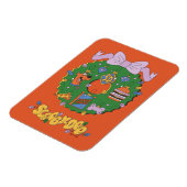 Scooby-Doo-Weihnachts-Snack-Kranz-Grafik Magnet (Linke Seite)