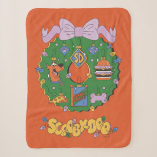 Scooby-Doo-Weihnachts-Snack-Kranz-Grafik Sherpadecke