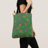 Scooby-Doo-Weihnachts-Snack-Lichter-Muster Tasche (Von Nahem)