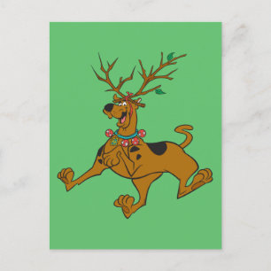 Scooby-Doo Weihnachtsfeiertag Antlers Feiertagspostkarte