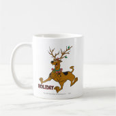 Scooby-Doo Weihnachtsfeiertag Antlers Kaffeetasse (Links)