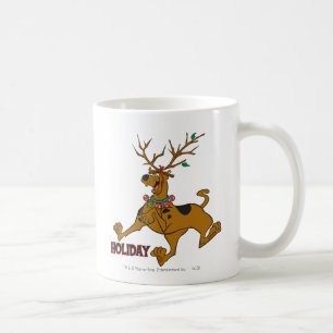 Scooby-Doo Weihnachtsfeiertag Antlers Kaffeetasse