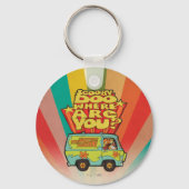 Scooby-Doo | "Where Are You?" Retro Cartoon Van Schlüsselanhänger (Rückseite)