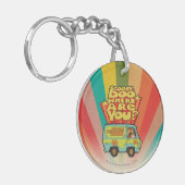 Scooby-Doo | "Where Are You?" Retro Cartoon Van Schlüsselanhänger (Vorderseite links)