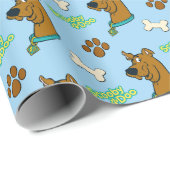 Scooby-Doo Winking Geschenkpapier (Rolleneckpunkt)