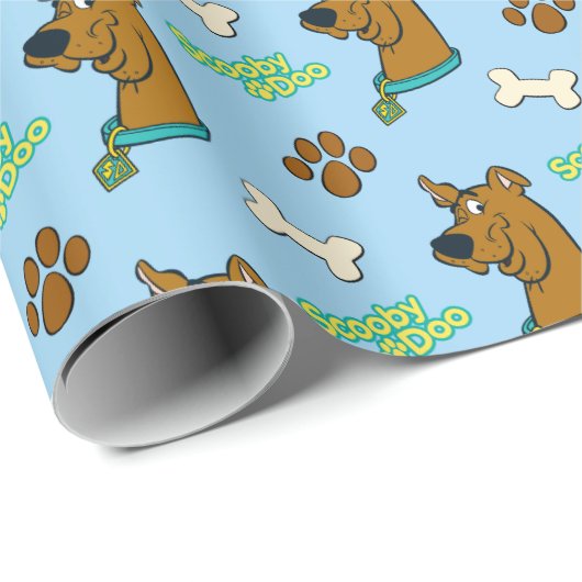 Scooby-Doo Winking Geschenkpapier (Rolleneckpunkt)
