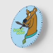 Scooby-Doo Winking Runde Wanduhr (Winkel)