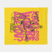 Scooby Doo Wo bist du Punk Gitarre Riff? Fleecedecke (Vorderseite (Horizontal))