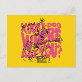 Scooby Doo Wo bist du Punk Gitarre Riff? Postkarte