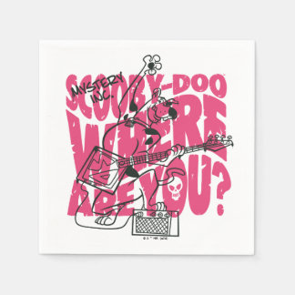 Scooby Doo Wo bist du Punk Gitarre Riff? Serviette