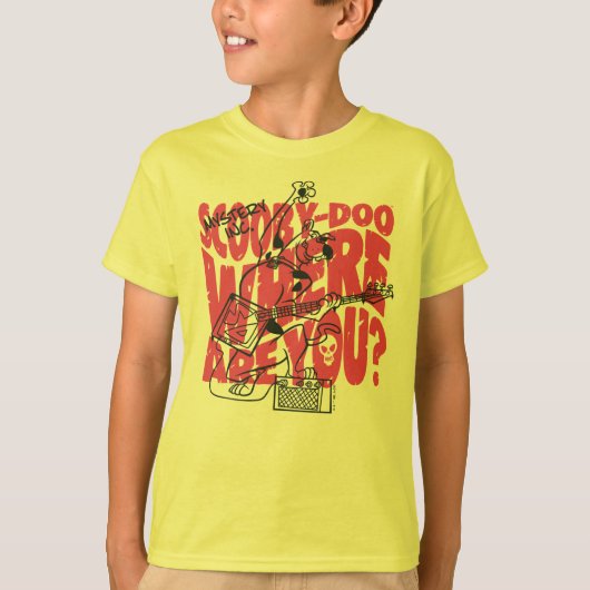 Scooby Doo Wo bist du Punk Gitarre Riff? T-Shirt (Vorderseite)