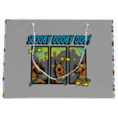 Scooby Doo Wo sind Sie Comic-Panels Große Geschenktüte (Vorderseite)