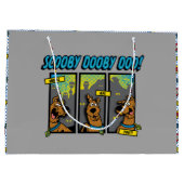 Scooby Doo Wo sind Sie Comic-Panels Große Geschenktüte (Rückseite)