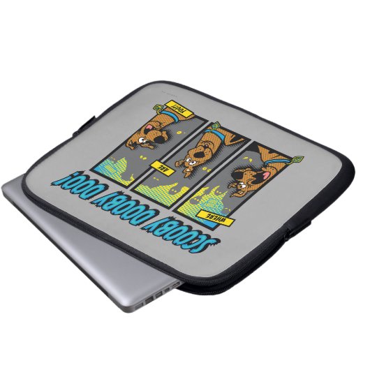 Scooby Doo Wo sind Sie Comic-Panels Laptopschutzhülle (Vorne Knopf)