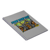 Scooby Doo Wo sind Sie Comic-Panels Notizblock (Rechte Seite)