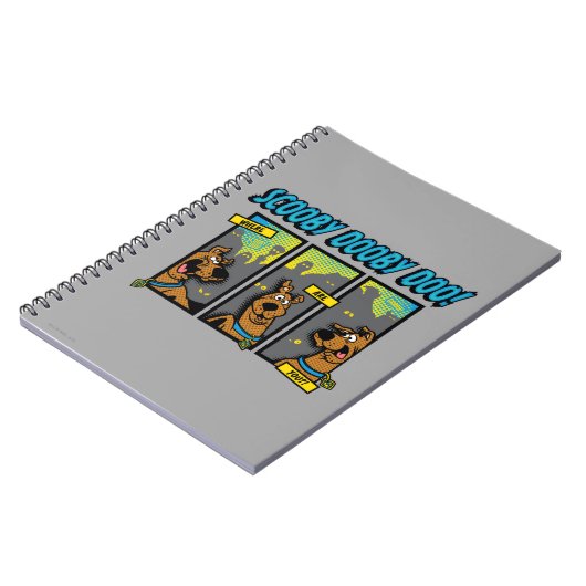 Scooby Doo Wo sind Sie Comic-Panels Notizblock (Linke Seite)