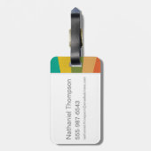 Scooby-Doo | "Wo sind Sie?" Retro Cartoon Van Gepäckanhänger (Rückseite vertikal)