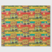 Scooby-Doo | "Wo sind Sie?" Retro Cartoon Van Geschenkpapier (Flach)