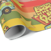 Scooby-Doo | "Wo sind Sie?" Retro Cartoon Van Geschenkpapier (Rolleneckpunkt)