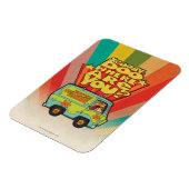 Scooby-Doo | "Wo sind Sie?" Retro Cartoon Van Magnet (Linke Seite)