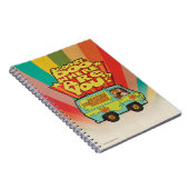 Scooby-Doo | "Wo sind Sie?" Retro Cartoon Van Notizblock (Rechte Seite)