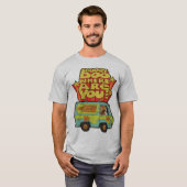 Scooby-Doo | "Wo sind Sie?" Retro Cartoon Van T-Shirt (Vorne ganz)