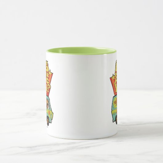 Scooby-Doo | "Wo sind Sie?" Retro Cartoon Van Tasse (Zentrum)