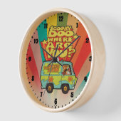 Scooby-Doo | "Wo sind Sie?" Retro Cartoon Van Uhr (Winkel)