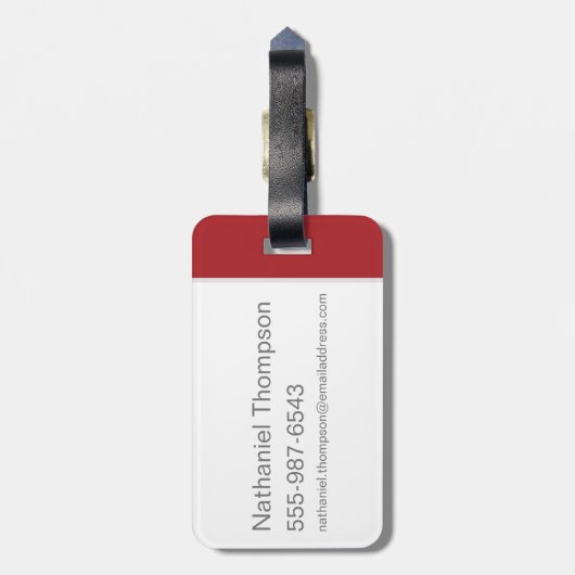 Scooby-Doo Wo sind Sie Tribal Graphic Gepäckanhänger (Rückseite vertikal)