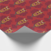 Scooby-Doo Wo sind Sie Tribal Graphic Geschenkpapier (Ecke)