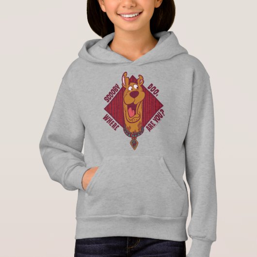 Scooby-Doo Wo sind Sie Tribal Graphic Hoodie (Vorderseite)