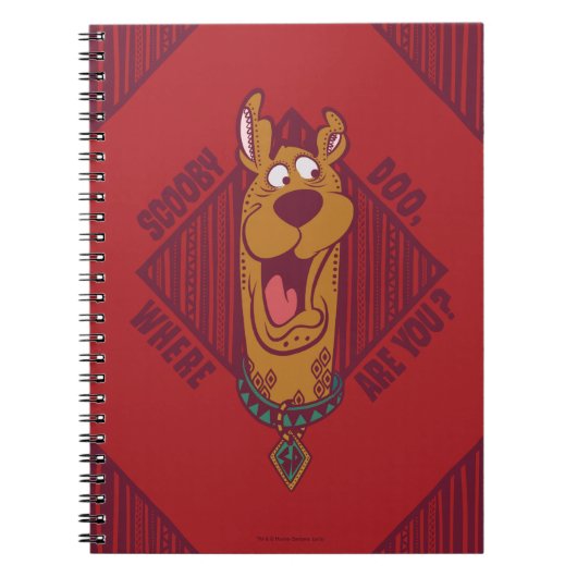 Scooby-Doo Wo sind Sie Tribal Graphic Notizblock (Vorderseite)