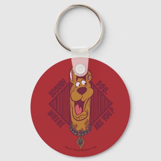 Scooby-Doo Wo sind Sie Tribal Graphic Schlüsselanhänger (Vorderseite)