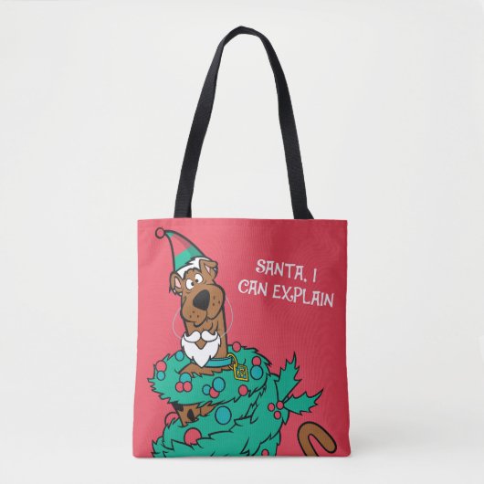 Scooby-Doo Wrapped In Wreaths Tasche (Vorderseite)