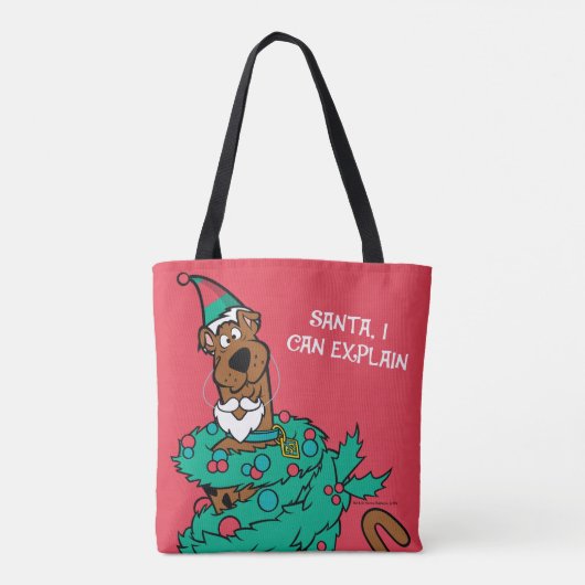 Scooby-Doo Wrapped In Wreaths Tasche (Rückseite)