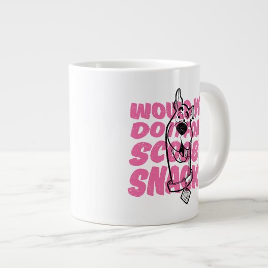 Scooby-Doo |Würden Sie es für einen Scooby-Imbiss Jumbo-Tasse (Vorderseite Rechts)