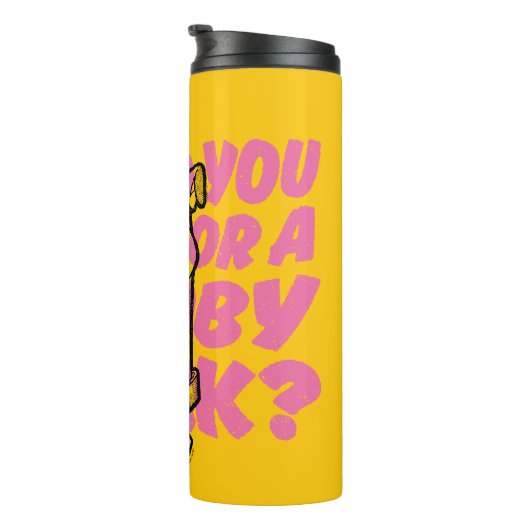 Scooby-Doo |Würden Sie es für einen Scooby-Imbiss Thermosbecher (Nach rechts gedreht)